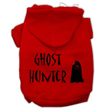 Ghost Hunter Screen Print Pet Hoodies With Lettering