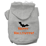 Happy Halloween Screen Print Pet Hoodies