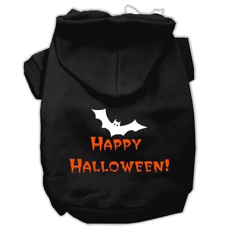 Happy Halloween Screen Print Pet Hoodies