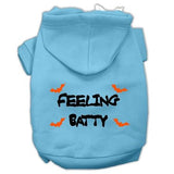 Feeling Batty Screen Print Pet Hoodies