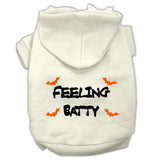 Feeling Batty Screen Print Pet Hoodies