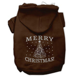 Shimmer Christmas Tree Pet Hoodies