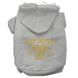 Golden Christmas Present Pet Hoodies