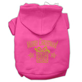 Golden Christmas Present Pet Hoodies