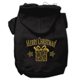 Golden Christmas Present Pet Hoodies