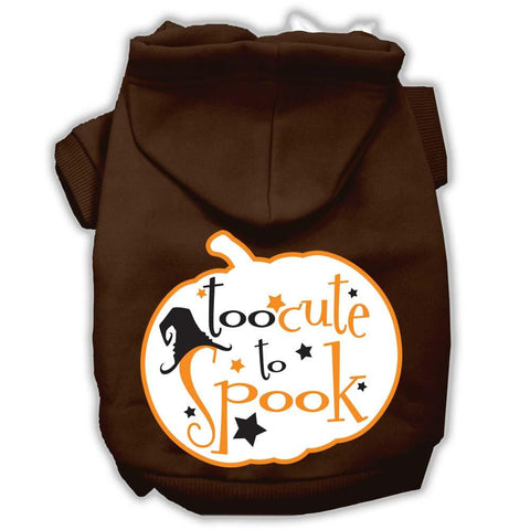 Too Cute To Spook Screenprint Hoodie