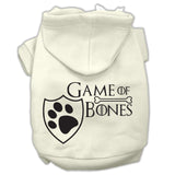 Game Of Bones Screenprint Dog Hoodie