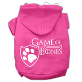 Game Of Bones Screenprint Dog Hoodie