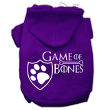 Game Of Bones Screenprint Dog Hoodie