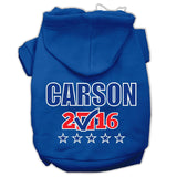 Carson Checkbox Election Screenprint Pet Hoodies