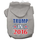 Trump In 2016 Election Screenprint Pet Hoodies