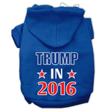 Trump In 2016 Election Screenprint Pet Hoodies