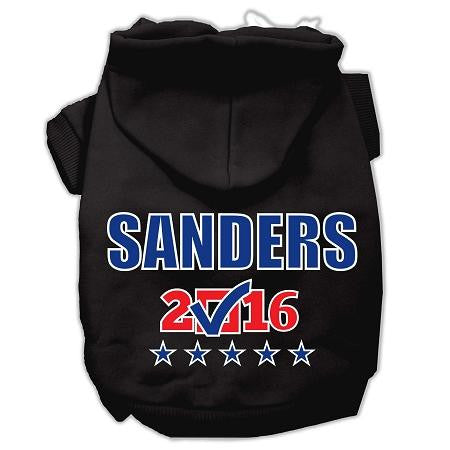 Sanders Checkbox Election Screenprint Pet Hoodies Black Size XXL (18)