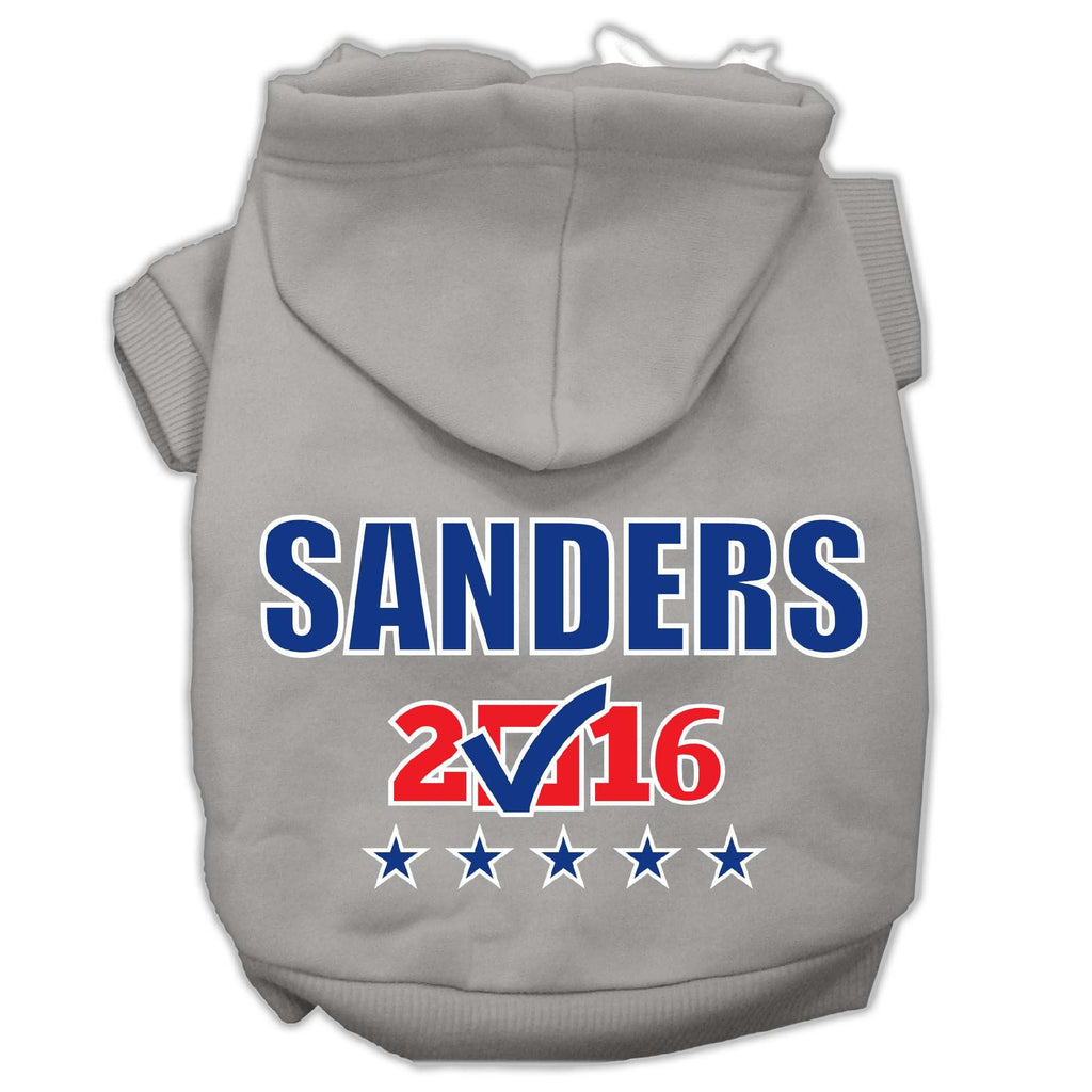 Sanders Checkbox Election Screenprint Pet Hoodies Grey Size XXXL(20)