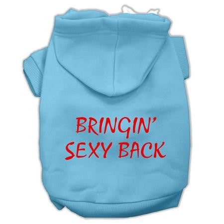 Bringin' Sexy Back Screen Print Pet Hoodies