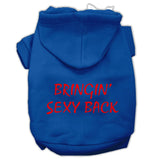 Bringin' Sexy Back Screen Print Pet Hoodies