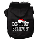 Don't Stop Believin' Screenprint Pet Hoodies