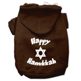 Happy Hanukkah Screen Print Pet Hoodies