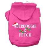 Aberdoggie Christmas Screen Print Pet Hoodies