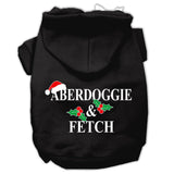 Aberdoggie Christmas Screen Print Pet Hoodies