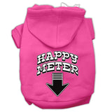 Happy Meter Screen Printed Dog Pet Hoodies