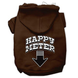 Happy Meter Screen Printed Dog Pet Hoodies