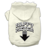 Happy Meter Screen Printed Dog Pet Hoodies