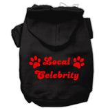 Local Celebrity Screen Print Pet Hoodies