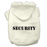 Security Screen Print Pet Hoodies