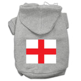 St. George's Cross (english Flag) Screen Print Pet Hoodies