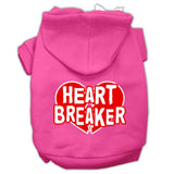 Heart Breaker Screen Print Pet Hoodies