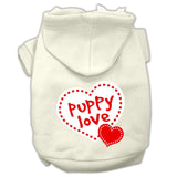 Puppy Love Screen Print Pet Hoodies