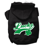 Lucky Swoosh Screen Print Pet Hoodies