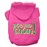 Pog Mo Thoin Screen Print Pet Hoodies