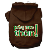 Pog Mo Thoin Screen Print Pet Hoodies