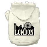 London Skyline Screen Print Pet Hoodies