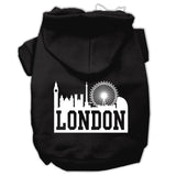 London Skyline Screen Print Pet Hoodies