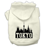 Tokyo Skyline Screen Print Pet Hoodies