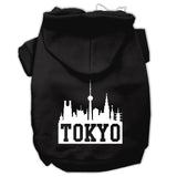 Tokyo Skyline Screen Print Pet Hoodies