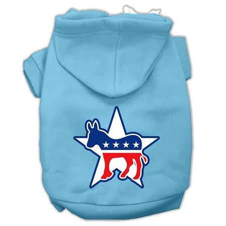 Democrat Screen Print Pet Hoodies