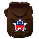 Republican Screen Print Pet Hoodies