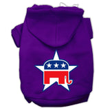 Republican Screen Print Pet Hoodies