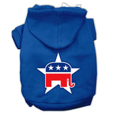 Republican Screen Print Pet Hoodies