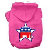 Republican Screen Print Pet Hoodies