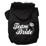 Team Bride Screen Print Pet Hoodies