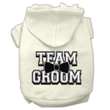 Team Groom Screen Print Pet Hoodies