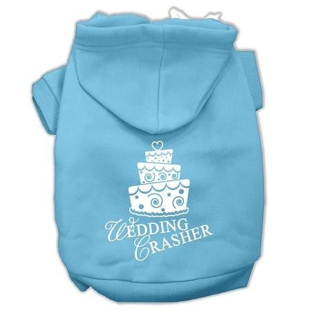 Wedding Crasher Screen Print Pet Hoodies