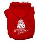 Wedding Crasher Screen Print Pet Hoodies