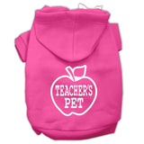 Teachers Pet Screen Print Pet Hoodies