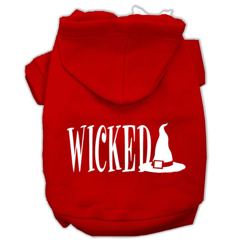 Wicked Screen Print Pet Hoodies